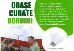 Campania „Orașe Curate” este demarată de Primăria Dorohoi