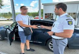 Bărbat prins la Punctul de Trecere a Frontierei Stânca cu permis de conducere fals