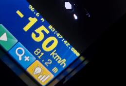 Înregistrat de aparatul radar cu viteza de 150 de km/h