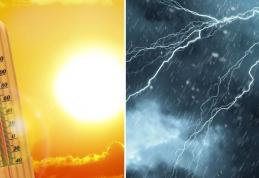 După valul de caniculă vor urma furtuni. Meteorologii anunță diferențele de temperatură și de 15 grade Celsius