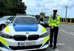 Atenție la viteză! Polițiștii desfășoară activități pe raza județului, în cadrul operațiunii Speed Marathon