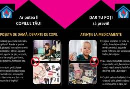 O fetiță de doar doi ani a ajuns la spital după ce a înghițit o capsulă de detergent lichid