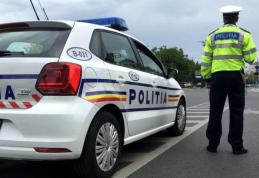 Bărbat din Arad depistat la volan pe o stradă din județ fără permis și cu viteză excesivă