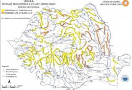 Hidrologii au anunțat că există risc de inundații pe râurile Jijia, Prut și afluenții acestora