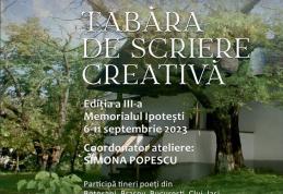 Tabăra de scriere creativă la Memorialul Ipotești
