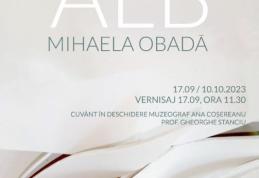 Muzeul Județean Botoșani vă invită să vizitați expoziția personală – Mihaela Obadă