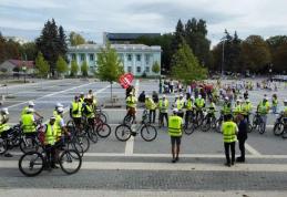 Un grup de 25 de bicicliști din Republica Moldova a parcurs traseul Ungheni-Dorohoi în cadrul Săptămânii Europene a Mobilității – FOTO