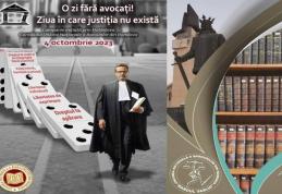 Protest la Botoșani prin campania „O zi fără avocați – Ziua în care statul de drept nu există”