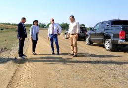 Ritm de lucru susținut pe DJ293A, Viișoara – Viișoara Mică – Coțușca - FOTO