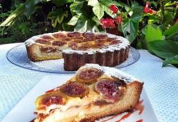 Tartă cu smochine și mascarpone