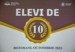 Pintilei Lavinia, eleva din Dorohoi care a obținut nota 10 la BAC a fost premiată de autoritățile județene