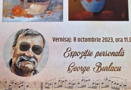 „Simfonia culorilor” – expoziție personală a artistului dorohoian George Burlacu