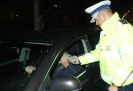 Șoferi scoși din trafic de polițiști, ca urmare a depistării sub influența alcoolului 