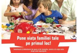 Campanie de conștientizare: Detectoarele de fum și de gaze pot salva vieți!