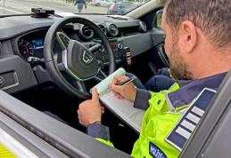 Încă un „pirat” auto sancționat de polițiștii botoșăneni