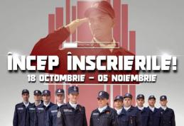 Au început înscrierile la Școala de Subofițeri Pompieri și Protecție Civilă