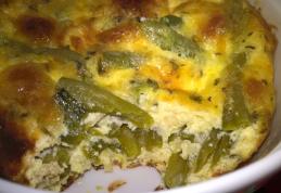 Budincă de fasole păstăi