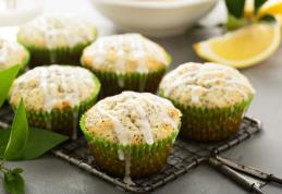 Brioșe cu mac și lămâie