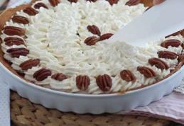 Tartă cu vanilie și caramel