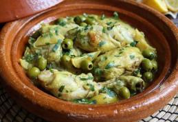 Pui cu lămâie și măsline