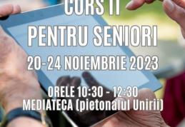 Biblioteca Județeană Botoșani reia cursurile de IT pentru seniori