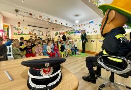 Vizită a preșcolarilor de la Grădinița cu Program Prelungit nr.15 la sediul ISU Botoșani