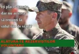 Centrul Militar Județean Botoșani organizează înscrieri pentru rezerviști voluntari în Armata Română. Vezi detalii!
