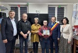 Ambasadoarea  Suediei în România, întâmpinată de primarul Dorin Alexandrescu la Centrul Star Of Hope din Dorohoi - FOTO