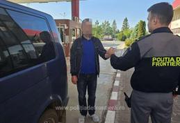 Bărbat descoperit la volan fără permis de conducere în timp ce trecea Punctul de Frontieră Stânca
