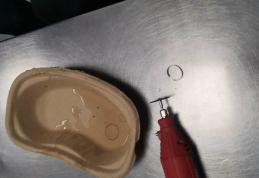 Verighetă scoasă de pe deget cu ajutorul pompierilor