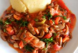 Tocăniță de ciuperci de post