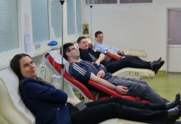 Peste 100 de cadre didactice din județ au răspuns afirmativ la apelul medicilor de a dona sânge