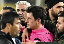 Imagini șocante din campionatul de fotbal al Turciei. Arbitru lovit de un președinte de club