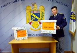 „Cutia Bucuriei” amplasată la sediul Inspectoratului General Pentru Imigrări
