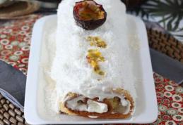 Buturugă cu nucă de cocos și fructul pasiunii