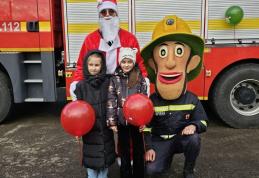 Vizita a elevilor la sediul ISU. Copiii au fost impresionați de tehnica pompierilor militari – FOTO