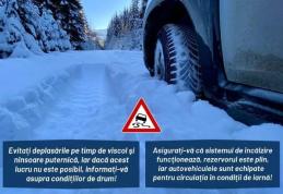 COD GALBEN de intensificări ale vântului, viscol și ninsori pentru județul Botoșani