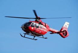 Elicopterul SMURD chemat la Botoșani, în Ajun de Crăciun, pentru un copil de șase luni aflat în stare gravă
