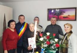 Primarul Dorin Alexandrescu a acordat titlul de „Cetățean centenar” unui locuitor al municipiului Dorohoi