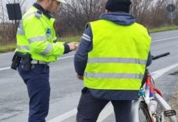 Numeroși pietoni și bicicliști sancționați de polițiști pentru nerespectarea normelor rutiere