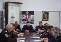 Ședință a Comitetului Județean pentru Situații de Urgență Botoșani pentru gestionarea fenomenelor din județ - FOTO