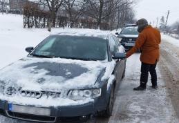 Tânăr de 26 de ani, din Cristinești, depistat de polițiștii de frontieră la volan, deși avea permisul suspendat