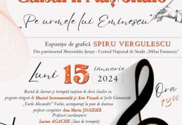 Memorialul Ipotești, partener în Expoziția grafică „Pe urmele lui Eminescu” organizată Vaslui