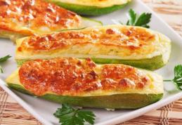 Dovlecei umpluți la cuptor