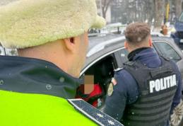 Filtre rutiere organizate la Hlipiceni. Un șofer s-a ales cu dosar penal după ce a băut bine și apoi a urcat la volan – FOTO