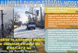 Ibănești, comuna botoșăneană care a investit în modernizarea iluminatului public – FOTO