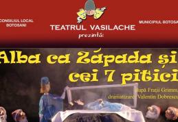 Cel mai îndrăgit spectacol - Albă ca Zăpada şi cei şapte pitici la Teatrul Vasilache