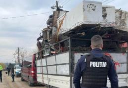 Amendă de peste 15.000 de lei, pentru transportul deșeurilor metalice feroase fără autorizație de mediu