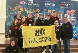 Calificare pentru Echipa de Robotică North East Dynamics la Națională - FOTO