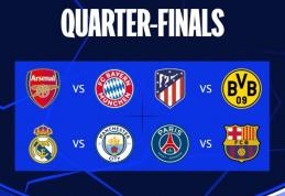 Tragerea la sorți a sferturilor UEFA Champions League. Vezi programul meciurilor!